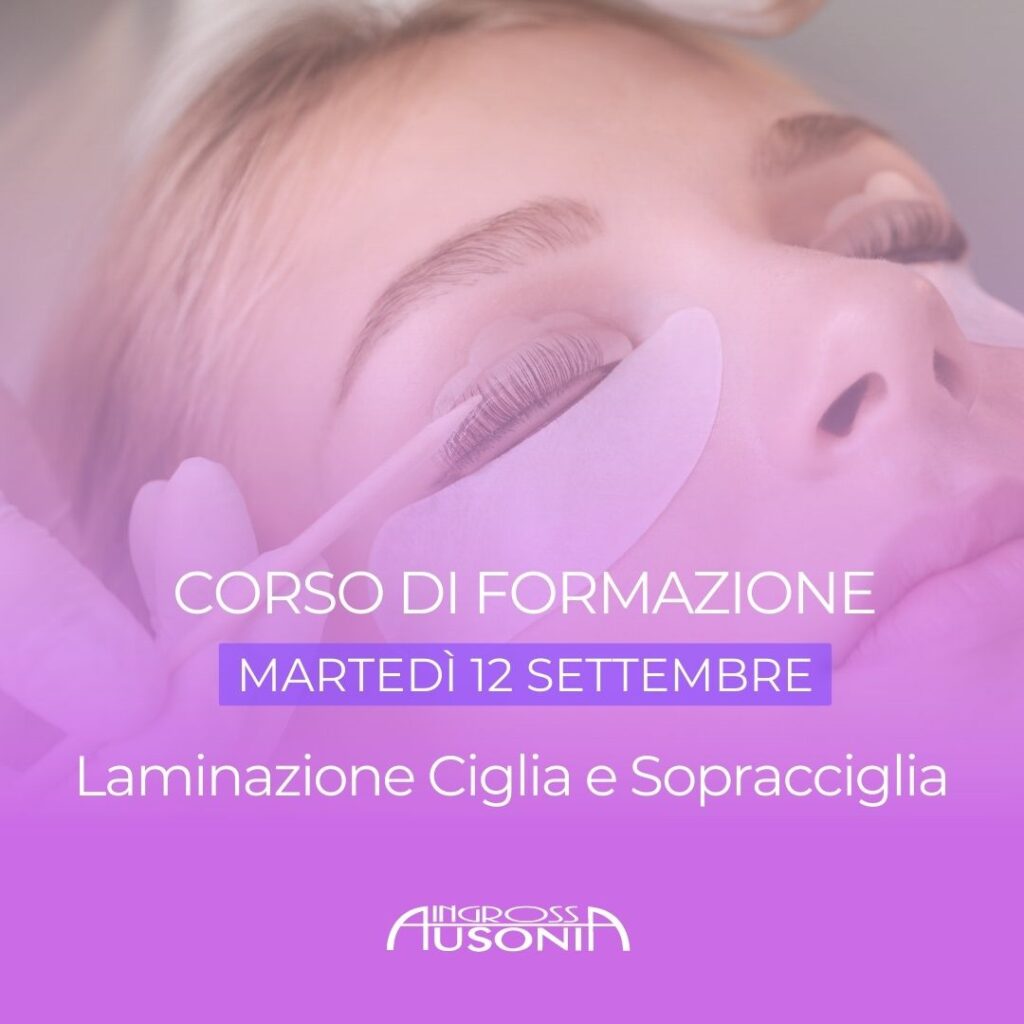 Corso Laminazione Ciglia Sopracciglia