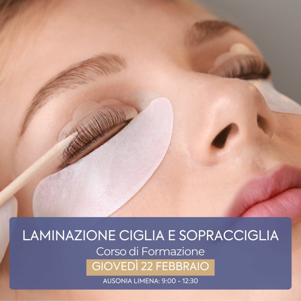 Corso LAminazione Ciglia e Sopracciglia