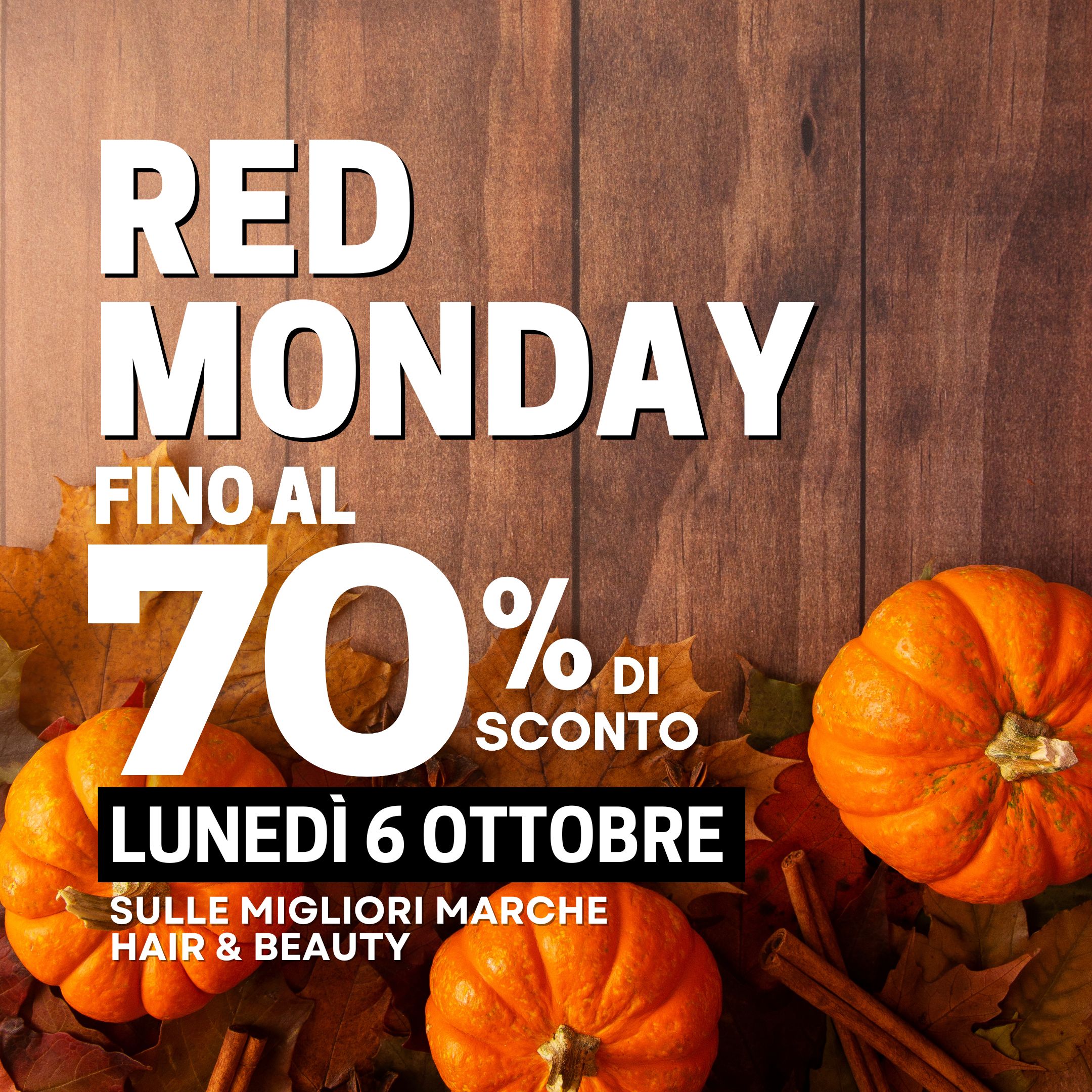 RED MONDAY OTTOBRE