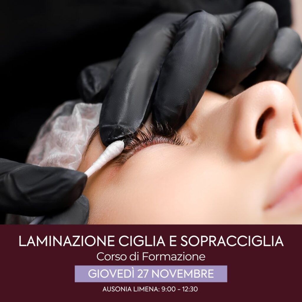 laminazione ciglia e sopracciglia